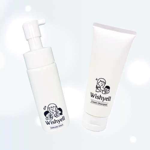 YELL　Wishyell　親子で使えるデリケートウォッシュ＆クリームシャンプー